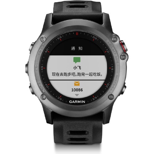 Garmin/佳明 Fenix3飛耐時(shí)3 炫酷黑中文(不含心率帶)