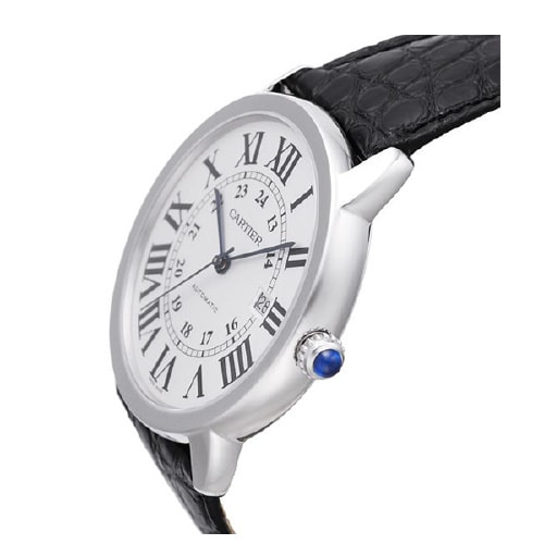 CARTIER/卡地亞Ronde超大型款自動機械男表W6701010