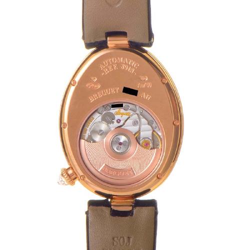Breguet/寶璣 那不勒斯皇后系列 18K玫瑰金鑲鉆 女表 8918BR/58/864 D00D