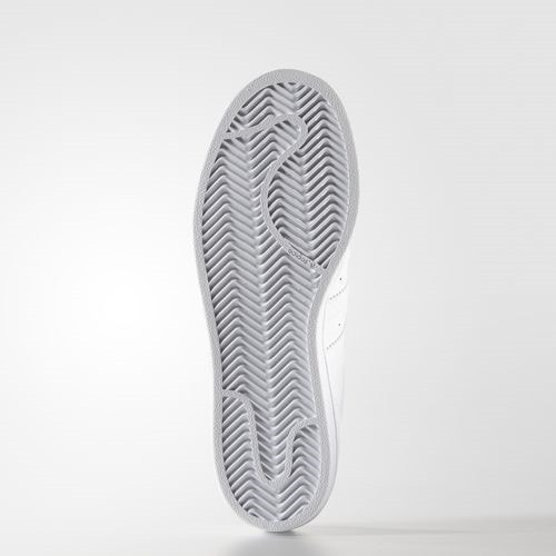 adidas(阿迪達斯) *Original Superstar系列白色皮質女士運動鞋 美碼8#
