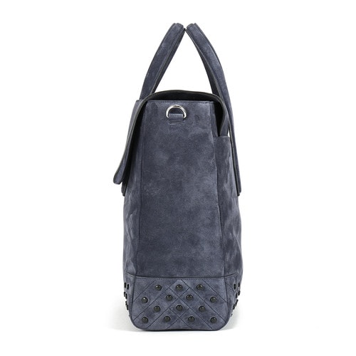 TOD’S托德斯深藍色翻毛皮男士中號信封包 XBMGGTY13L0GRNU820