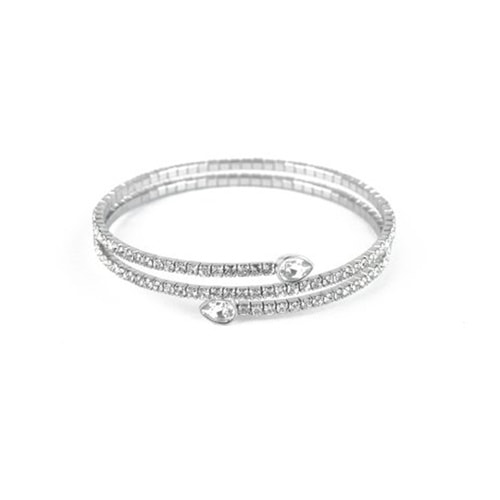 Swarovski/施華洛世奇wisty Drop 鍍白金色時(shí)尚混搭風(fēng)手鐲 5073592