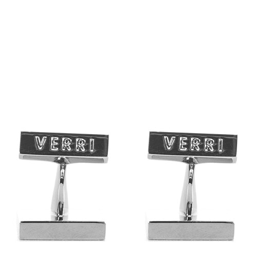 VERRI/VERRI 黑色V字高檔時尚袖扣 材質(zhì):金屬,