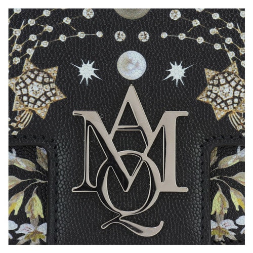 【包郵包稅】Alexander McQueen/亞歷山大麥昆 女士 牛皮 logo點(diǎn)綴 印花裝飾 單肩包 BR