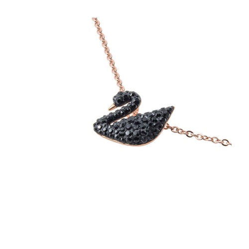 Swarovski/施華洛世奇 黑色小號天鵝項鏈 5204133