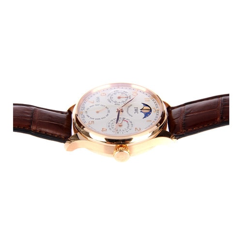 IWC/萬國葡萄牙萬年歷系列男士機(jī)械腕表IW502306
