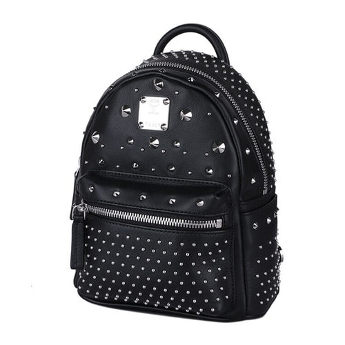 MCM/MCM小號(hào)雙肩包 MMK6SVE71BK001