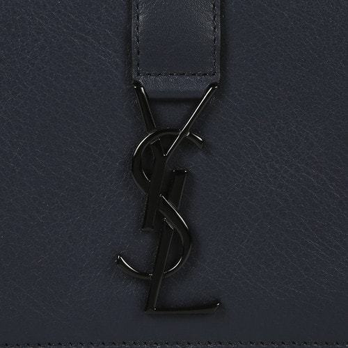 Yves saint Laurent/圣羅蘭 16秋冬YSL LOGO牛皮長(zhǎng)款錢包 女士錢包 414567BJ54U