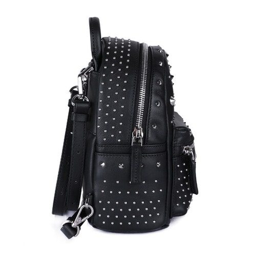 MCM/MCM小號(hào)雙肩包 MMK6SVE71BK001