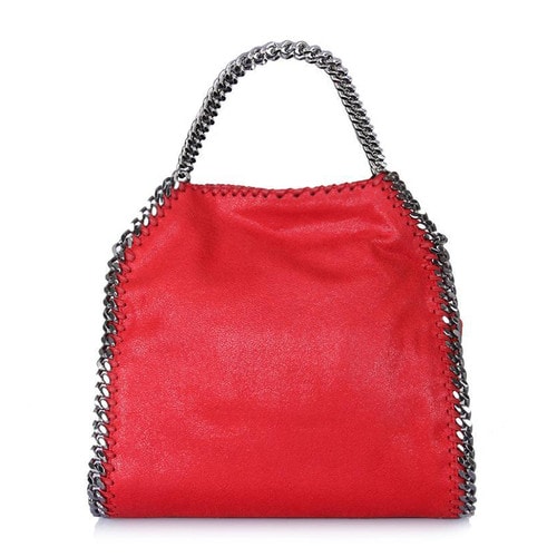 【包郵包稅】Stella McCartney/斯特拉·麥卡特尼 女士紅色滌綸手提包 371223 W9132 6501-S36/6 20161203