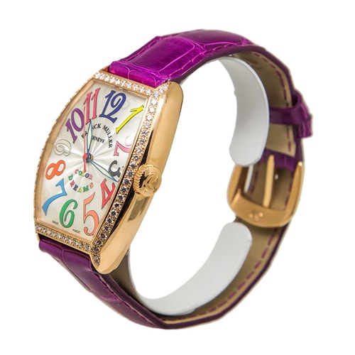 Franck Muller/法蘭克穆勒COLOR DREAMS系列女式自動(dòng)機(jī)械腕表5850 SC COL DRM D 1R