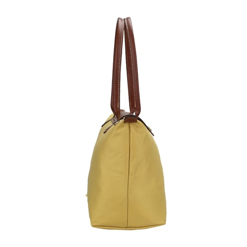 Longchamp/瓏驤 女士長(zhǎng)柄尼龍折疊包 2605 咖喱色