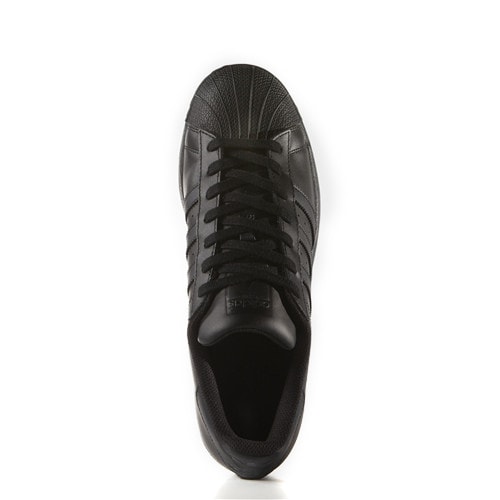 adidas(阿迪達(dá)斯) *黑色經(jīng)典運(yùn)動鞋 美碼9.5#