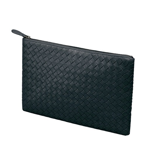 【包郵包稅】Bottega Veneta/葆蝶家 羊皮經(jīng)典針織手包