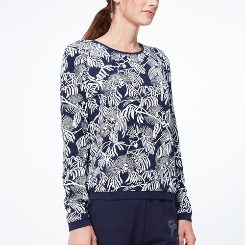 GANT/甘特 女士T恤圓領套頭花色長袖T恤 401629