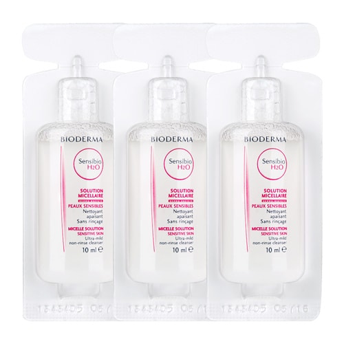 Bioderma/貝德瑪 凈妍控油潔膚液250ml+舒妍潔膚液10ml*3 卸妝水