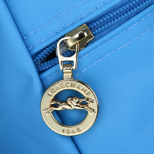 Longchamp/瓏驤 女士尼龍折疊雙肩包 1699 藍(lán)莓色
