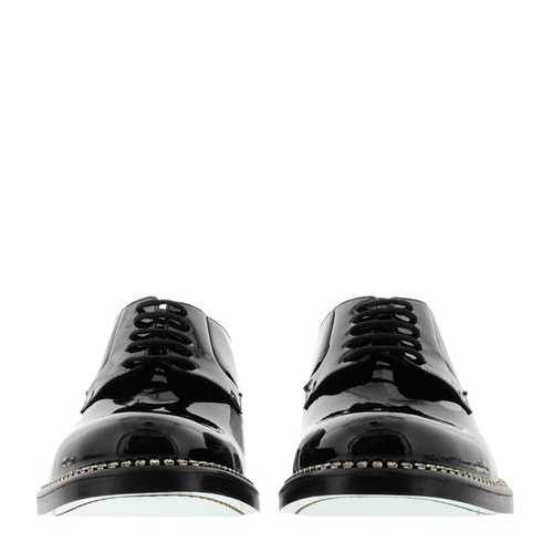 Jimmy Choo/周仰杰 男士 真皮 水鉆裝飾 商務鞋 BR