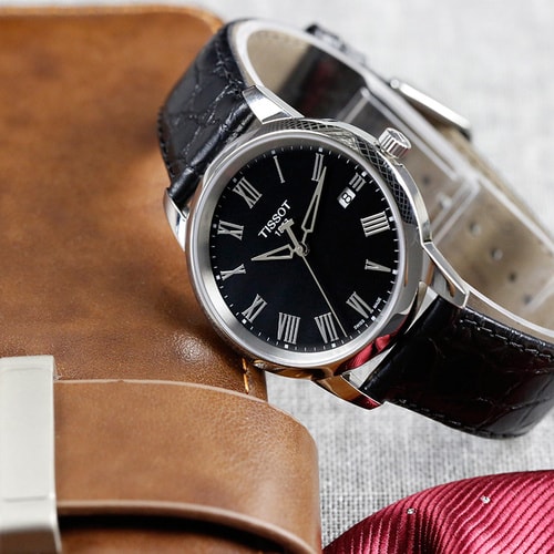 TISSOT/天梭手表 T-CLASSIC系列時(shí)尚潮流石英皮帶男表T033.410.16.053.01