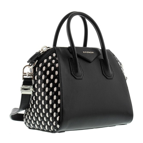 Givenchy/紀(jì)梵希 女士黑色羊皮手提包 %BB05113433 004