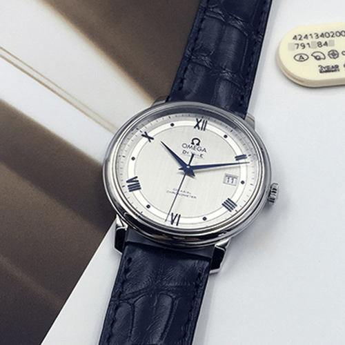 OMEGA/歐米茄碟飛典雅天文臺精鋼自動機械男表424.13.40.20.02.003