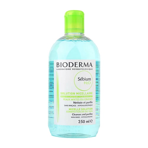 Bioderma/貝德瑪 凈妍控油潔膚液250ml+舒妍潔膚液10ml*3 卸妝水