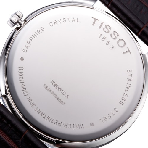 TISSOT/天梭經典系列 男士石英T063.610.16.037.00 全球聯保