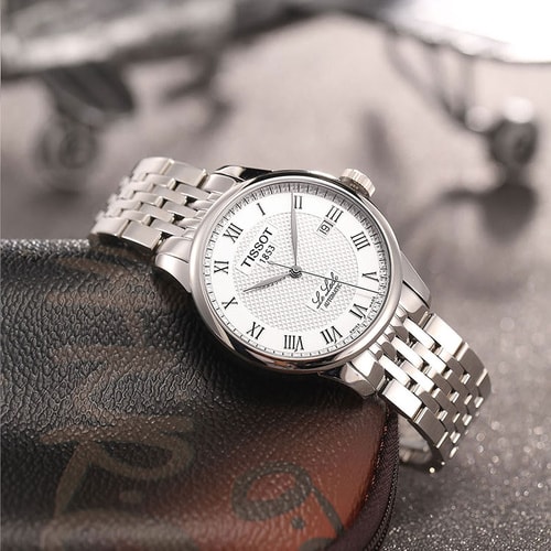 TISSOT/天梭手表 力洛克系列機械男表T41.1.483.33（全球聯(lián)保）