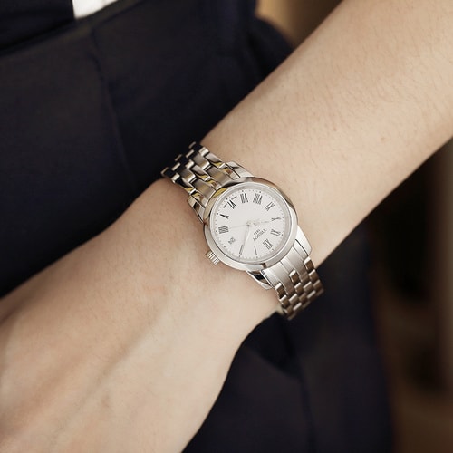 TISSOT/天梭手表經典系列休閑鋼帶石英女表T033.210.11.013.00