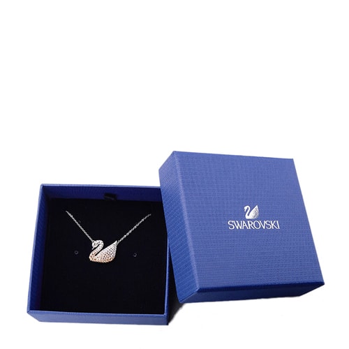 Swarovski 施華洛世奇 漸變色魅力天鵝項鏈女鎖骨鏈 5215034
