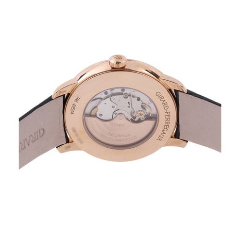 GP-Girard Perregaux/芝柏1966系列玫瑰金男士機械腕表 49534-52-711-BK6A