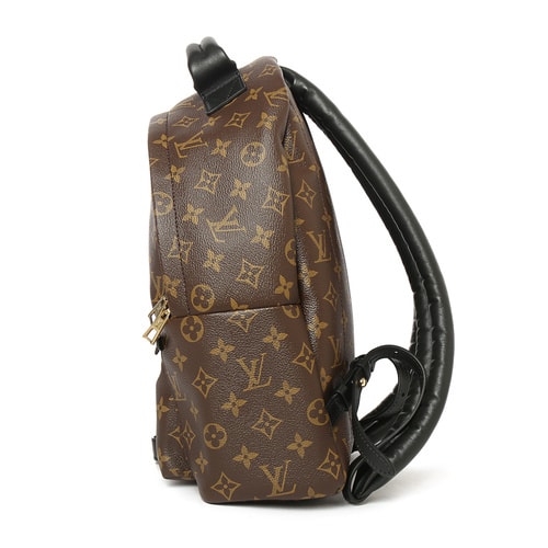 Louis Vuitton/路易威登 專柜爆款 小號老花經典女士雙肩包PM Monogram Backpack M41560 帆布/配皮