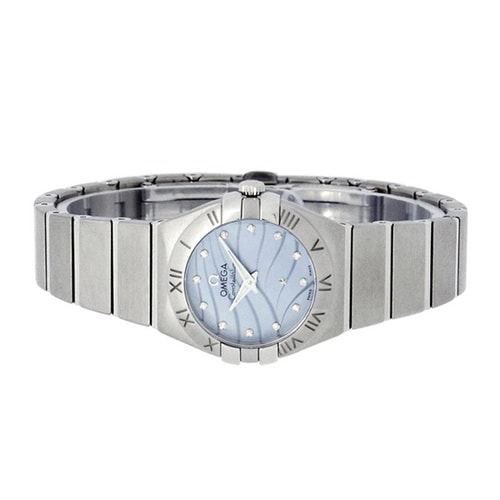 OMEGA/歐米茄星座磨砂精鋼石英女表(123.10.24.60.57.001)