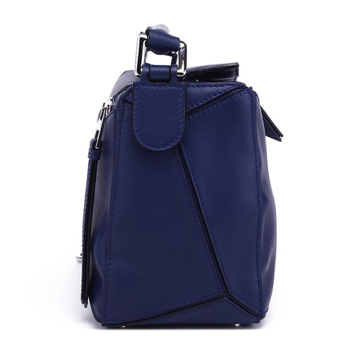 【包郵包稅】LOEWE/羅意威 女士海洋藍牛皮手提斜挎單肩包 322.30.K79 5510