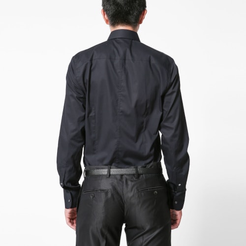 Dolce&Gabbana/杜嘉班納男士襯衫-男士黑色棉質(zhì)時尚襯衫