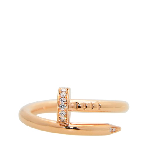 CARTIER/卡地亞玫瑰金戒指B4094800 50-52#