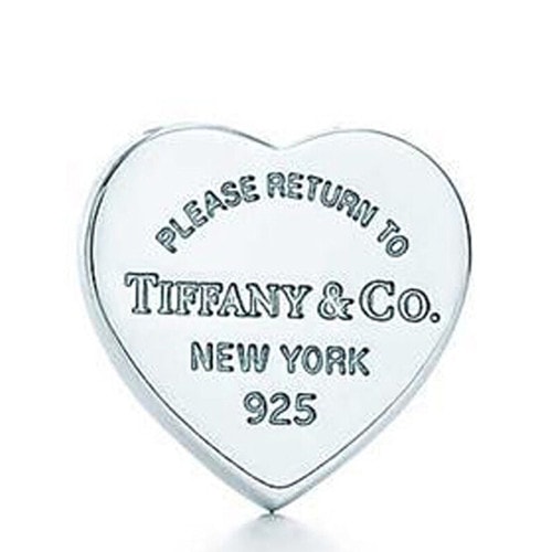 Tiffany & Co 蒂芙尼 女士Return to Tiffany系列Heart Tag迷你銀飾耳釘 161031