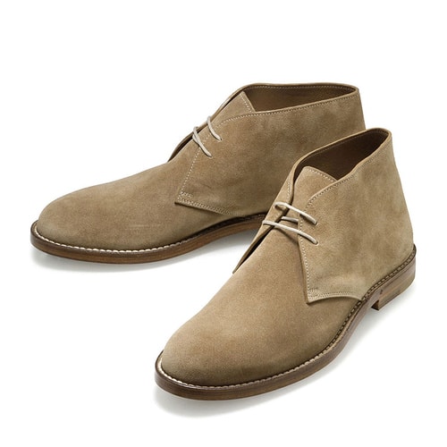 Bottega Veneta/葆蝶家 反毛皮 絨面 男士休閑鞋