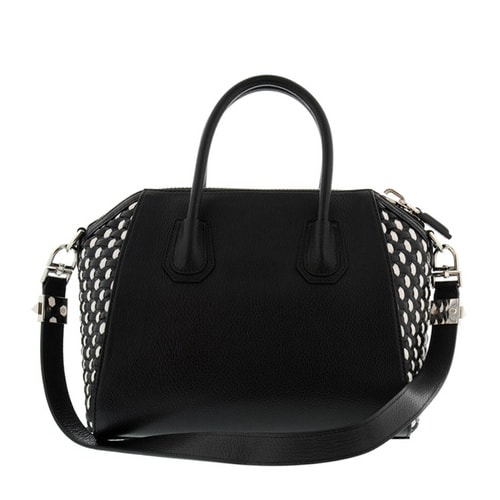 Givenchy/紀(jì)梵希 女士黑色羊皮手提包 %BB05113433 004