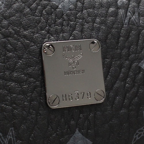 MCM/MCM PVC雙肩包Backpacks MMK6SVE38 BK001