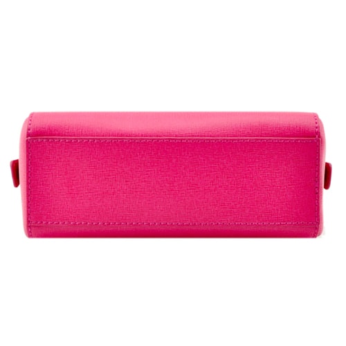 FURLA/芙拉*新款玫紅色女士牛皮兩用筒包手提包775620