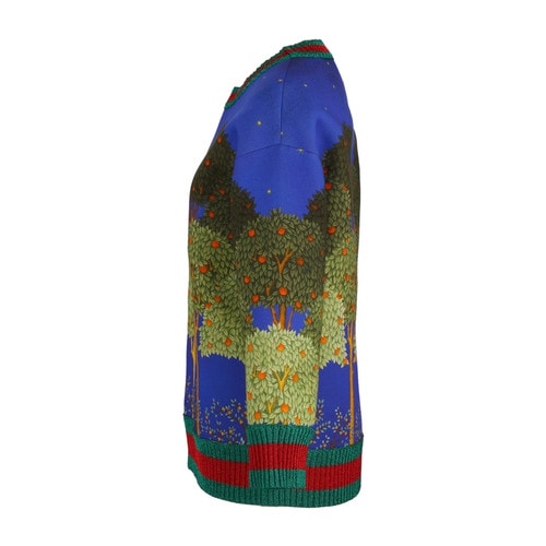 GUCCI/古馳 純棉圓領(lǐng)長袖時(shí)尚休閑女士衛(wèi)衣 GU2631247535 422724X5D444750