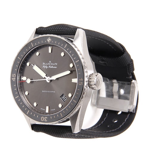 BLANCPAIN(寶珀) BLANCPAIN/寶珀五十噚系列男式自動機械腕表5000-1110-B52A
