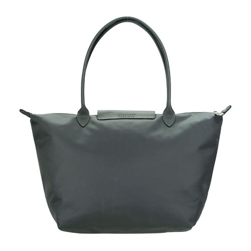 Longchamp/瓏驤 女士厚款長柄尼龍包 1899 灰色
