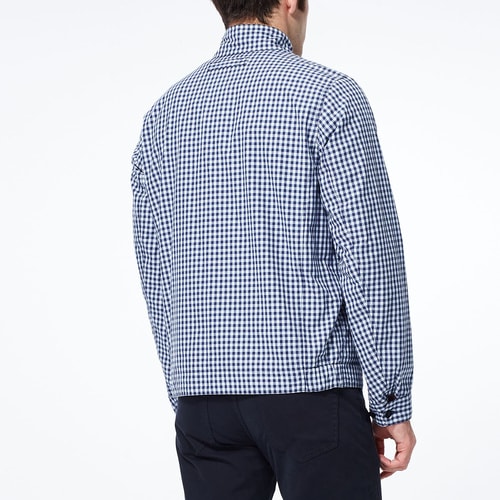 GANT/甘特 男士外套休閑格子立領(lǐng)夾克外套 70187