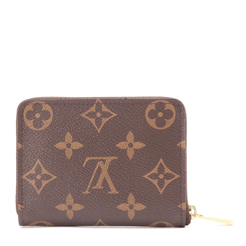 Louis Vuitton/路易威登 ZIPPY 中性款式老花色、帆布零錢包m60067