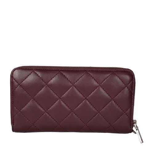 DKNY/唐娜 凱倫 牛皮 女士長(zhǎng)款錢包錢夾手拿包 761420902-605