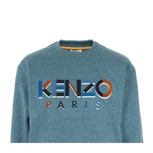 KENZO/高田賢三 綠色全棉男士衛衣 4MA 5SW135 68