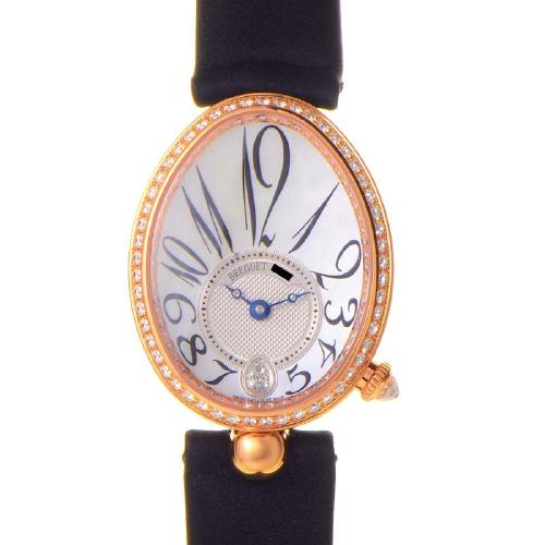 Breguet/寶璣 那不勒斯皇后系列 18K玫瑰金鑲鉆 女表 8918BR/58/864 D00D