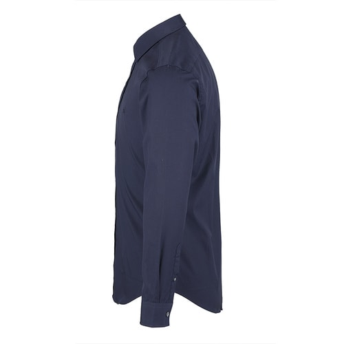 BURBERRY/博柏利 男士修身純色長袖襯衫 3991157